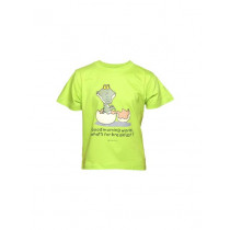 Tantra Kid's Unisex Good Morning Orange Kidswear