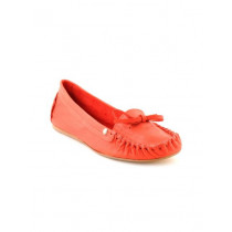 Enroute Women Casual  Coral Red Casual Shoes