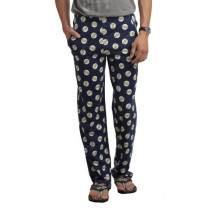 DC Comics Men Blue Printed Lounge Pants