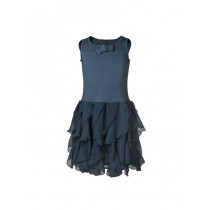 United Colors of Benetton Kids Girls Navy Blue Dress