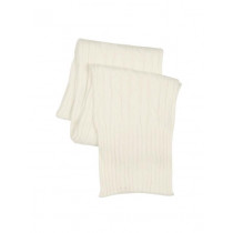 Scullers Women Solid White Scarves