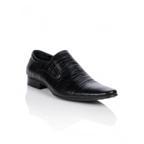 Homme Men Black Semi Formal Shoes