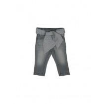 United Colors of Benetton Girls Washed Grey Jeans
