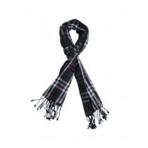 Turtle Check Men Black Scarf