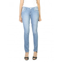 Flying Machine Women Low Rise Blue Jeans