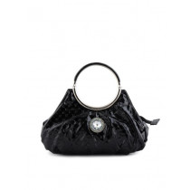 Spice Art Women Leatherette  Black Handbags