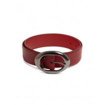 United Colors of Benetton Women Solid Red Belts