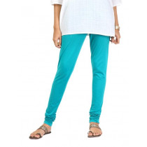 Aurelia Women Solid Blue Leggings