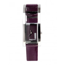 Fastrack Women Burgundy Dial Watch 2166SL02