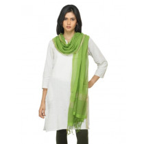 Fabindia Women Green Dupatta