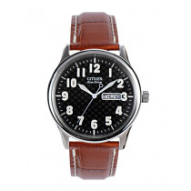 Citizen Men Black Dial Eco-Drive Watch