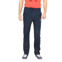 Manchester United Men Solid Navy Blue Track Pants