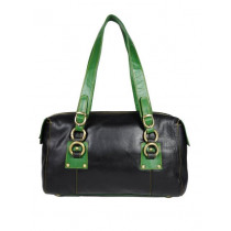 Murcia Women Lambretta Green Black Handbags