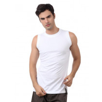 Chromozome Men White Innerwear T-shirt