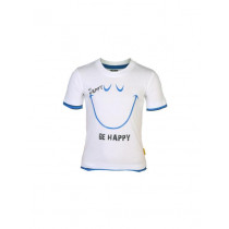 Mr.Men Boys Mr. Happy White T-shirt
