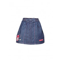Disney Kids Girl's Denim Minnie Dark Blue Skirt