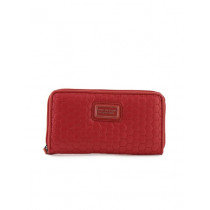 United Colors of Benetton Women Solid Red Wallets
