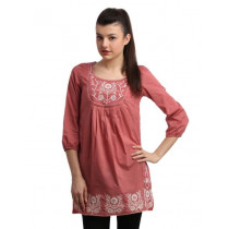 Remanika Women Dark Peach Tunic