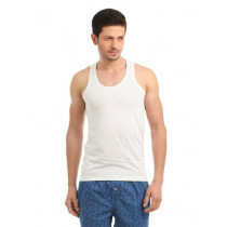 Park Avenue Men White Innerwear Vest