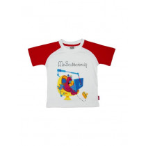 Mr.Men Boys Mr. Scatterbrain White T-shirt