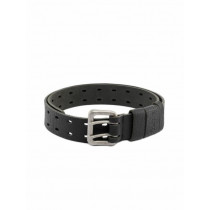 Fastrack Men Leather Black Belt