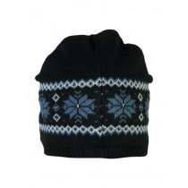 Proline Men Black Patterned Beanie