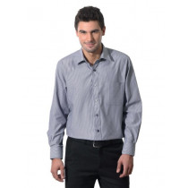 Peter England Men Navy Blue Formal Shirts