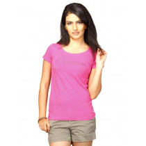 UCB Women's Short Sleeve Pink Top