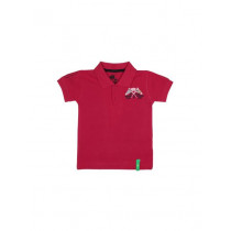 Gini and Jony Boys Polo Red T-Shirt