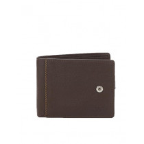 JAG Men Chocolate Brown Leather Wallet