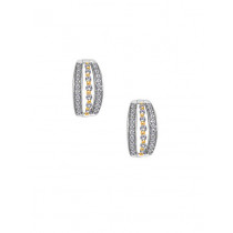 Lucera Women Silver & Gold Earrings