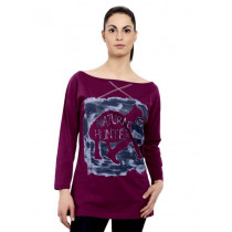 United Colors of Benetton Women Magenta Top