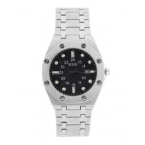 Maxima Men Black Dial Watch