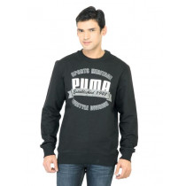Puma Men Sports Division Black Sweatshirt