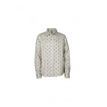 United Colors of Benetton Boys Printed White Shirt