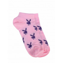 Playboy Women Pink Socks