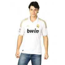 ADIDAS Men White Jersey Polo Tshirt