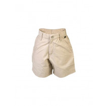 Gini and Jony Men Solid Beige Shorts