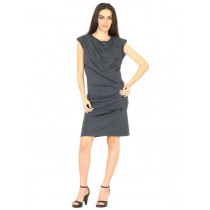United Colors of Benetton Women Solid Grey Dresses
