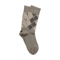 United Colors of Benetton Men Check Grey Socks