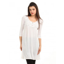 Wills Lifestyle Women White Tunic