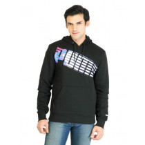 Puma Men Cheveron Wording Black SweatShirt