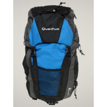 Quechua Spacious Blue-Black Backpack