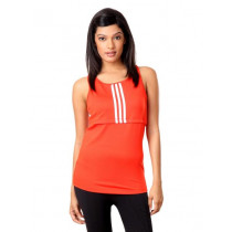 ADIDAS Women Orange T-shirt