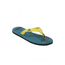 ADIDAS Men Blue Ripple Flip Flops