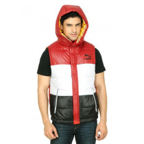 Puma Men Padded Vest Red Jacket