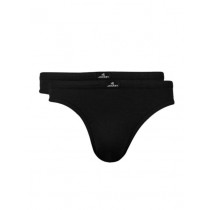 Jockey MC Men Pack Of Two Black Briefs 8003