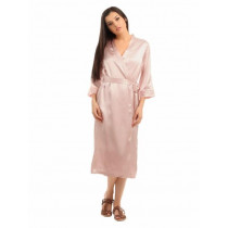 Bwitch Women Pink Lily Robe