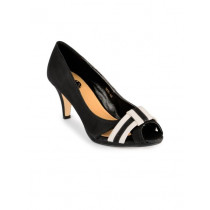 Cobblerz Women Black Peep Toes