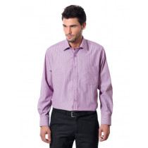 Peter England Men Purple Formal Shirt